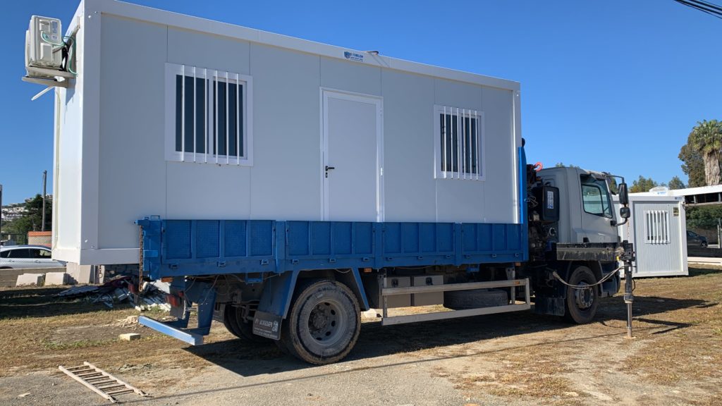 trasporte caseta obra tobelem